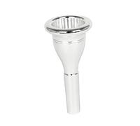 ERINGOGO 1pezzi Per Tuba Ottone Accessorio Musicale Per Strumenti Design Cnc Argentato Facile Da Per Studenti e Musicisti Professionisti