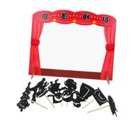 ERINGOGO 1set Creativo Per Marionette Ombra Kit Di Gioco Interattivo Per Ragazzo Ragazza Teatrino Con Materiali Per Spettacoli Di Ombre e Racconti Attività Educative Per Ragazzi e Ragazze