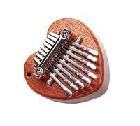 ERINGOGO 1set Mini Kalimba Legno Per Principianti Strumento Musicale Portatile Design Unico Con Incantevole Per Amanti Della Musica e Famiglie