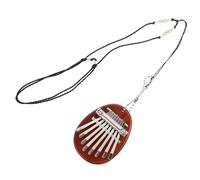 ERINGOGO 1set Mini Kalimba Portatile Con Chiavi Strumento Musicale Da Viaggio Per Tutte Le Età Facile Da Suonare Come Pendente o Decorazione Per Borse e Auto