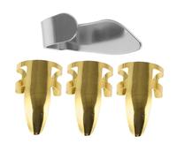 ERINGOGO 1set Plettri Regolabili Per Chitarra Banjo e Ukulele Accessori Per Chitarra Resistente e Sicuro Professionale Per Durante La Suonata