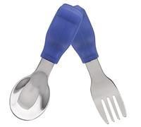 ERINGOGO 1set Posate Inossidabile Per Ragazzo Ragazza Include Cucchiaio e Forchetta Ergonomici Design Sicuro e Facile Da Pulire Per Ragazzo Ragazza e Ragazzo Ragazza Durante Lo Svezzamento