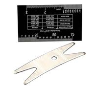 ERINGOGO 1set Strumenti Per Chitarra e Violino Misuratore Di Corde Righello Azione Corde Attrezzo Compatto Per Musicisti Misura Distanza