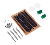 ERINGOGO 1sets Kit di Riparazione per Sassofono con Ancore in Sughero Gancio Molla e Feltrini per Manutenzione Riparazione di Strumenti Fiato