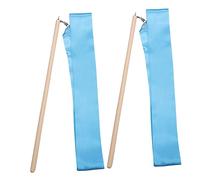 ERINGOGO 2 Ginnica Nastri per Ballare Forniture per La Ribbon per Stelle Danzanti Nastri Ginnici Blu bambù