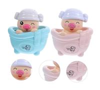 ERINGOGO 2 Giocattoli Bagnetto Bagno Vaschetta Giocattoli Spruzza Sicuri e Colorati per Regalo Shower Colore Casuale Colore Casuale