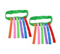 ERINGOGO 2 Giochi per Code Colorate Giocattolo da Allenamento con Straps per Attività all e Sviluppo Abilità Sociali e Coordinazione Occhio-mano