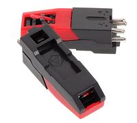 ERINGOGO 2 Pezzi Ago Del Disco Stilo Dell'ago Giradischi Record Detergente Per in Vinile Fonografo Manometro a Stilo Pulitore Di Ago Da Registrazione Pulisci Stilo Penna Abs