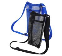 ERINGOGO 2 Pezzi Borsa Portaborraccia con Tracolla Regolabile 2 Pezzi, Custodia a Rete Ventilata per Bottiglie da Escursionismo e Campeggio, Protezione Isolante per Borracce Sportive,