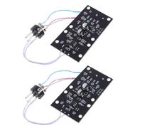 ERINGOGO 2 pezzi di accessori per microfono, modulo di riparazione del microfono di registrazione, circuito stampato di ricambio per elettrico industriale domestico, modulo fai da te