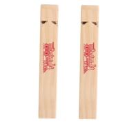 ERINGOGO 2 Pezzi Legno per Fischietti Piccoli per Decorazioni Compleanno Giocattoli Musicali per Sviluppo Uditivo e Creativo Dei