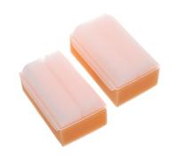 ERINGOGO 2 pezzi Spazzole Terapia Sensoriale per Pennello Massaggiante Delicato per Capelli Ragazzo Ragazza Strumenti Sensoriali per Sviluppo Coordinazione Mano-occhio Arancione