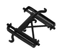 ERINGOGO 2 Pezzi staffa a gancio Bambola mini arredamento per la casa Decorazione di una piccola casa accessori per piccola casa fornitura casa delle bambole piccolo gancio per la casa Nero
