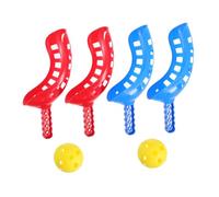 ERINGOGO 2 Set Scoop Ball con Palette Ergonomiche e Palline Leggere per Giochi e Presa all Pass-catch per Giardino e