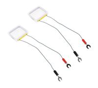 ERINGOGO 2 set Strumenti Didattici Elettromagnetismo Bobine Quadrate in Rame Plastica Resistente per Scuola Media Esperimenti Colore Casuale Colore Casuale