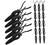 ERINGOGO 20 accessori per giocattoli a farfalla mestiere piccola antenna a farfalla Accessori per farfalle -da -te plastica Nero