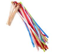 ERINGOGO 20 pezzi Bacchette Magiche con Nastro Variopinto e Campanellino Bacchette da Sposa per Feste di Matrimonio Accessori Decorativi per Cerimonie e Ricevimenti Idee Colore Casuale