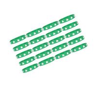ERINGOGO 20 Pezzi Braccialetto di Trifoglio Santo St Braccialetto Trifoglio Favore del Partito Braccialetto in Silicone Verde Bracciale Silicone Bracciali Gel di Silice