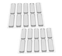 ERINGOGO 20 Pezzi Paraurti Trasparenti in Silicone Per Sportelli Di Armadi Mobili Da Cucina Protezione Per Ragazza Smorzamento Del Suono Anticollisione Per Porte e Vetri Per Scrivania