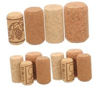 ERINGOGO 20 pezzi Tappi in Sughero per Bottiglie Vino e Vetro con Design Antiscivolo e Compressione Tappi per Bottiglie Vino e Rosso Funzione e Conservazione Prolungata