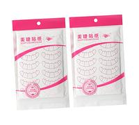 ERINGOGO 20fogli Patch Per Estensioni Ciglia Per Posizionamento e Isolamento Pratici Per Tecniche Di Extension e Separazione Ciglia Facili Da Applicare e Rimuovere