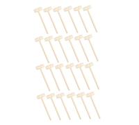 ERINGOGO 24pezzi Mini Martelli in Legno Massaggiatore e Giocattolo Educativo per Ragazzo Ragazza Martelletti Resistenti e Creativi per Feste e Regali di Compleanno
