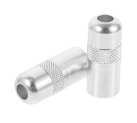 ERINGOGO 2pezzi Alloggiamento Jack per Chitarra in Alluminio Copertura per Jack per Chitarra Perno Terminale per Pickup Parti per Leggero e Resistente