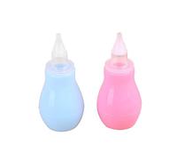 ERINGOGO 2pezzi Aspiratore Nasale Per Pompetta Mano Per Blu Usare Protegge Nostrils Tender