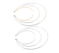 ERINGOGO 2pezzi Cerchietti Per Cosplay in Ferro Dorato Copricapo Corona Alone Triplo Strato Accessori Per Capelli Per Costumi Dea e Angelo Tema Halloween e Feste Usi