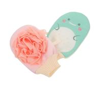 ERINGOGO 2pezzi Guanto Esfoliante Per Guanto in Luffa Per Doccia Scrubber Esfoliante Per Schiena Guanti Per Bagnoschiuma Bifacciali e Per Tutto