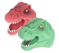 ERINGOGO 2pezzi Marionette Da Dito Dinosaurie Interattive Per Giocattoli Educativi Colorati Per Storie e Giochi Di Ruolo