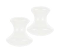 ERINGOGO 2Pezzi Massaggiante Forma Strumenti Naturali per Relax per Tecniche Raschiamento Muscolare e Meditazione Design Ergonomico