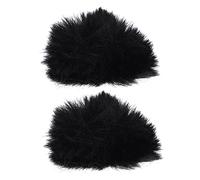 ERINGOGO 2pezzi Microfono Copertura Antivento Protezione Per Microfono Professionale Accessori Ktv Per Canti e Eventi Materiale Sicuro e Resistente Assorbe Rumore e Umidità