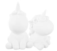 ERINGOGO 2pezzi Painting Crafts Figure Decor Per Kit Giocattoli Creativi Per Sviluppare Abilità Motorie Attività