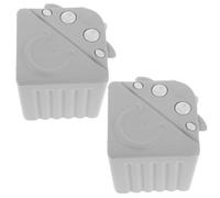 ERINGOGO 2pezzi Protezioni per Angoli Anticollisione in Silicone per Finestre Porte Mobili Copertura per Angoli Vulnerabili Riduce Rischi Bordi Taglienti