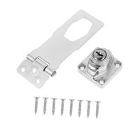 ERINGOGO 2pezzi Serratura per Armadio Gancio Serrature per Porte Chiavi Resistente in Lega di Zinco Facile da Installare per Cancelli di Sicurezza