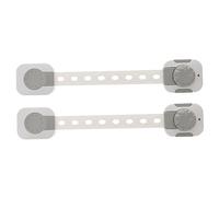 ERINGOGO 2pezzi Sicurezza Per Ragazzo Ragazza Ragazza Serrature Armadio Multifunzionali Blocca Sportelli Protezione Mani Per Armadi e Frigorifero Bianco