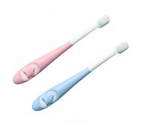ERINGOGO 2pezzi Spazzolino Per Ragazzo Ragazza Spazzolino Morbido Per Denti Latte Design Ergonomico e Pulizia Per Gengive Sensibili Per Ragazzo Ragazza Ai Anni