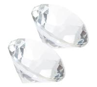 ERINGOGO 2Pezzi Trasparente per Decorazioni Matrimonio e Feste Riempitivi per Vasi per Ricevimenti Shower