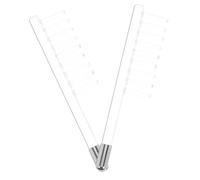 ERINGOGO 2pezzi Tubo Di Vetro Per Bacchetta Ad Alta Frequenza Asta Di Ricambio Portatile Vetro Trasparente Non Conduttivo Accessorio Per Dispositivo Ad Alta Frequenza