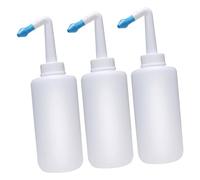 ERINGOGO 3 Bottiglie per Lavaggio Nasale in Irrigatore Nasale Portatile e Riutilizzabile per Pulizia Profonda e per Uso Quotidiano e Bebè