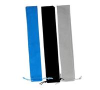 ERINGOGO 3 Pezzi Custodia in Panno Scamosciato per Flauto Porta Strumento Musicale Morbido e Resistente con Coulisse Custodia Portatile per Flauti Armoniche Bacchette e Flauto Soprano