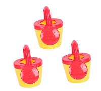 ERINGOGO 3 Pezzi gioco d'acqua giocattolo da bagno per annaffiatoio vasino vasino per toys irrigazione del giocattolo fontana da bagno giocattolo pp Yellow