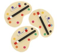 ERINGOGO 3 Pezzi Mini Tavolozza Di Colori Giocattoli In Miniatura Casa Delle Bambole Mini Mobili Ornamenti Casa Delle Bambole Scena Puntelli Mobili In Miniatura Per La Casa Vassoio Per
