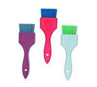 ERINGOGO 3 pezzi Pennelli per Tinta Capelli Professionale per Salone e Barbiere Pennelli per Applicazione Colore con Setole Flessibili e Resistenti per Ritocco Schiariture e Cura Cheratina
