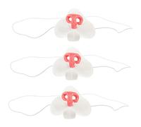 ERINGOGO 3 Pezzi Puntello per naso di coniglio naso da coniglio naso costume da coniglio soffocante Cosplay vestire il naso di coniglio che vestono naso animale Vinile