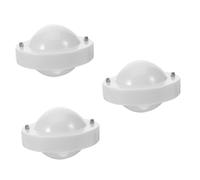 ERINGOGO 3 Pezzi Sussidi didattici con sfera conduttiva toccare la palla conduttiva sfera conduttiva sensibile al tocco corpo lampada palla di induzione del corpo umano plastica