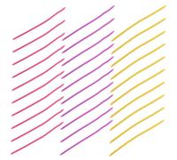 ERINGOGO 30 pezzi Rod per Capelli in Silicone Flessibili e Resistenti al Calore per Ricci Stretti Capelli Corti Effetto Permanente Uso Notturno e Tecniche Reggae Strumento per Styling Uomo