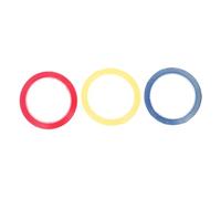 ERINGOGO 3pezzi Per Tastiera Del Etichette Per Adesivo Per Insegnamento e Colori Facile Applicare Per Principianti e Insegnanti