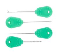 ERINGOGO 4 Pezzi Ago per Esche da Pesca in Acciaio Resistente e Affilato per Pesca in Acqua Non Salata e Salata Accessorio Compatto per Esche e Sartiame